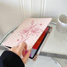 1件油畫百合印花平板保護殼，相容 iPad Air 6/5/4 與 10 (10.9 吋)，相容 iPad Pro 2024、Air M3/A16 2025，相容 Galaxy Tab S9 FE/S8 Plus/S7/S10，相容 OPPO Pad，相容 MatePad，相容 Vivo Pad，相容 Honor Pad，相容 Xiaoxin Pad - 彩色 - 查看 6