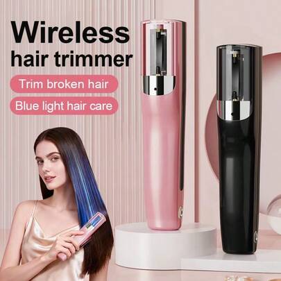 Wireless Split End Trimmer For Women, USB Rechargeable Portable Auto Trimmer, Removes Split Broken Damaged Hair, Daily Hairdressing Tool Ideal Gift For Ladies