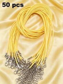 10/50/100pcs Multi-Color Multi-Layer Cord Necklace, Retro Punk Jewelry Necklace - Necklace Cord - View 33