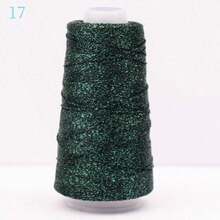 Crochet Knitting Yarn, Gold & Silver Hollow Tube Yarn, Handmade Craft Yarn Suitable For Doll, Accessories, Bags And Other DIY Projects - Multi-color 50g - View 29