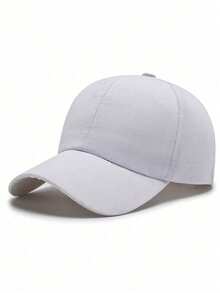 1pc Breathable Baseball Cap, Classic Solid Black Dad Hat For Men And Women, Adjustable Sun Protection Hat, Suitable For Casual And Outdoor Activities. - Multicolor - View 6