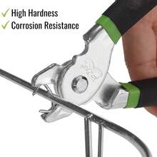 Hog Ring Pliers Kit - 110 Pack 3/4" Galvanized Rings & Pliers For Fencing & Automotive Upholstery - 375 Pcs, 1/2", 3/4", 3/8" - View 11