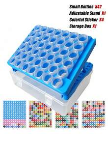 42-Slot Diamond Painting Storage Box Set, Includes Adjustable Stand, Stickers, Diamond Painting Tools And Accessories, DIY Craft Storage Box Set - Sets - View 13