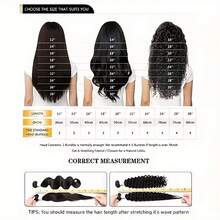 BINF Jerry Culry 1pc Brazilian Curly Natural Human Hair Extensions, Wet Wave Look, Double Layer Hair Curtain, For Women - Natural Black - View 8