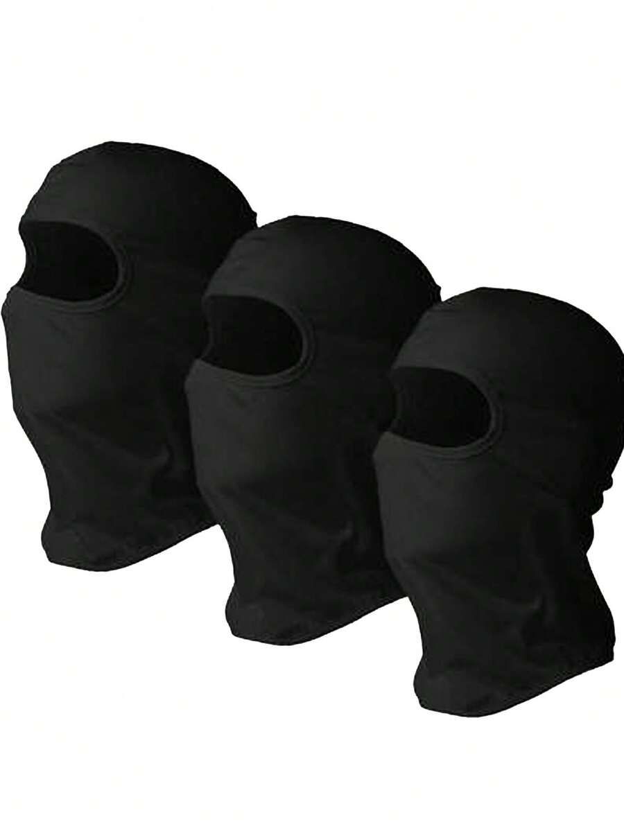 1/2/3/4/5/6pcs Racing Head Mask, Summer Cool Neck Gaiter, Elastic Breathable Motorcycle Face Mask, Suitable For Riders And Off-Road Motorcycles - Multicolor - View 1