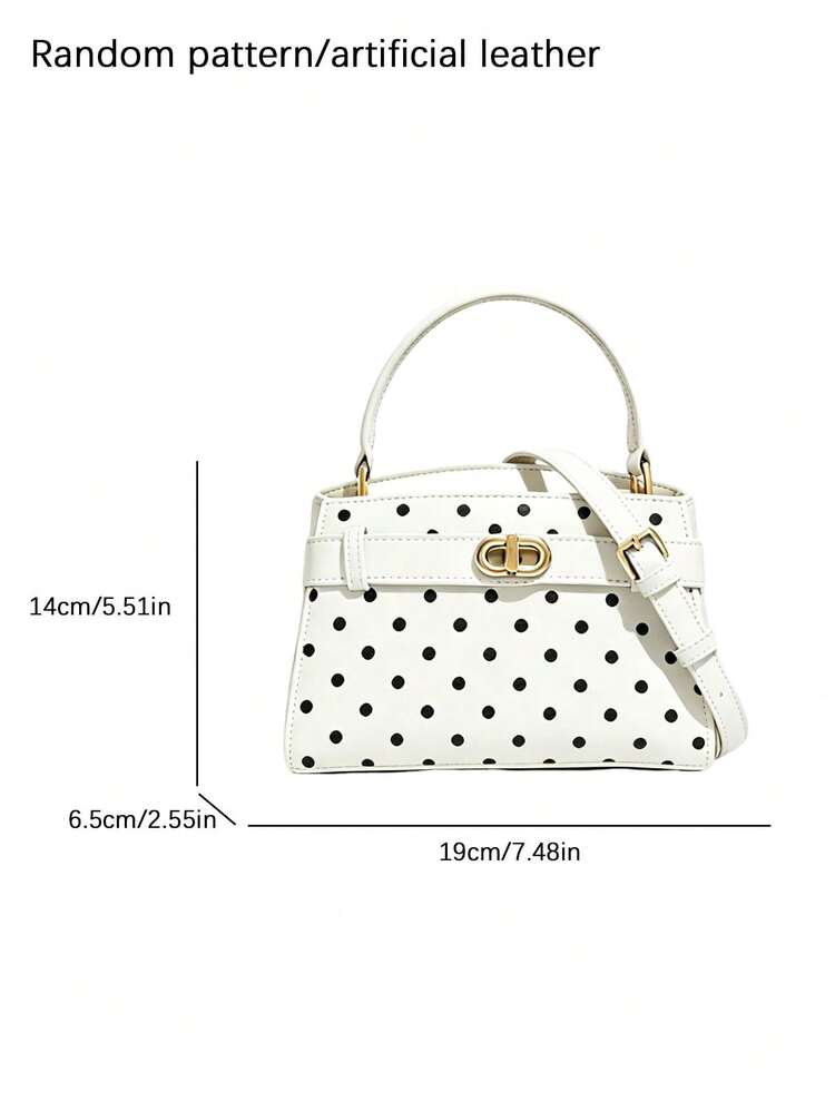 Elegant Fashion Women's Crossbody Bag, Exquisite Vintage Synthetic Leather With Scarf Shoulder Bag, Niche Design, Suitable For Dating - Multicolor - View 4