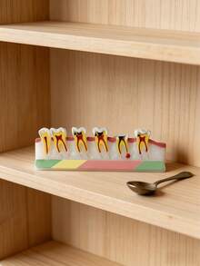 Dental Caries Model Teeth Anatomy Disease Progression Display Set - Severe Decay, Residual Roots & Successor Teeth Visual Aid Tool, Suitable For Oral Health Education, Dentist Clinic Decor & Student Learning - Multicolor - View 7