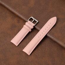 Lychee Grain PU Leather Replacement Wristwatch Band 18mm 20mm 22mm Soft Business Watch Strap Women Men Watchband - Mouldless - View 6