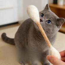 6 pezzi Bacchetta interattiva per gatti, giocattoli per gatti, 6 colori, adatti per alleviare la noia in casa, corda masticabile durevole per la cura dentale, grande palla da calcio per gatti, giocattolo interattivo, accessori regalo - Multicolore - Visualizzare 8