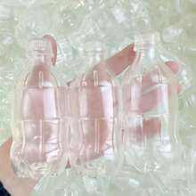 1PC New Soft TPR Mineral Water Bottle Hollow Ball Skin DIY Handmade Squeeze Toy, Soft Touch And Slow Rebound Properties, Easy To Knead, Can Relieve Tension And Anxiety, Suitable For Classroom-Office-Back To School Gift-Boys And Girls Toy. Squishy - Multicolor - View 11