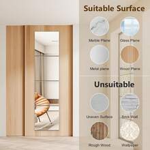 Classic Frameless Wall Mirror Tiles, Shatter-Resistant Adhesive Wall Mirror - Multicolor - View 3