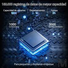 Kuiiyer Biometric Time Clock With Fingerprint And  Screen For Attendance Control - 查看 2