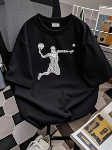 Women T-Shirts - 黑色 - 查看 2
