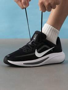 Men's Running Shoes NIKE QUEST 7 Summer New Mesh Breathable Casual Sports Running Shoes IM6368-005 - Black/white - View 2