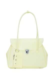 2026夏季新款女款腋下大包，時尚PVC果凍托特包，極簡通勤單肩包 - 彩色 - 查看 13