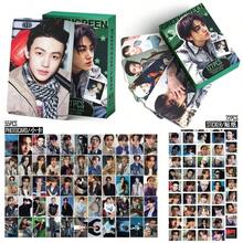 COR TIS GREENGREEN Conjunto de 127 Adesivos de Cartão Pequeno, Cartões Lomo de Foto Casual ao Ar Livre Juvenil do Novo Grupo de Meninos HYBE, Caixa de Presente para Fãs do Grupo de Meninos, Cartão de Foto Solo de SEONGHYEON + 72 Adesivos de Membros, Materiais DIY para Planejador de Fandom do Grupo de Meninos HYBE - Multicolorido - Visão 5