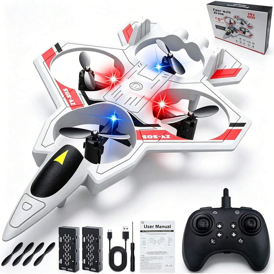 Kids Remote Control Airplanes & Jets - White - View 1