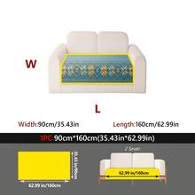 1 buah Sarung Sofa Jacquard Boho, Anti Hewan Peliharaan, Anti Gores, Ramah Kulit, Dapat Dicuci - MultiWarna - View 41