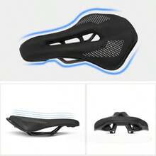 Mountain Bike Road Bike Hollow Seat Cushion, Breathable Shock-Absorbing Comfortable Bicycle Saddle, Anti-Slip Cycling Bike Seat Accessory - Multicolor - View 5
