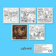 Soft Life2: Livro de Colorir da Série Vida de Meninas Fofas, 24 Páginas de Rabiscos Divertidos, Adequado para Relaxamento, Aniversário de Meninas, Aniversário, Reunião de Melhores Amigas, Volta às Aulas, Halloween, Presentes de Natal, 7,9x7,9 Polegadas, com Bloco de Papel - vida suave2 - Visão 6