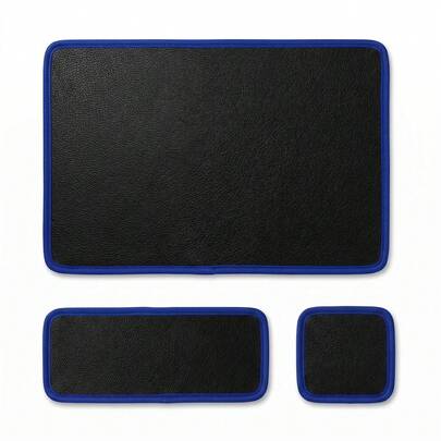 3 PiecesMagnetic Tool Mat Set, Heavy Duty Magnetic Parts Tray, Includes 3 Sizes Of Non-Slip Trays, Suitable For Car Repair And Workshop Organization, Ideal Gift For Men, Perfect For Mechanics, Car Enthusiasts And DIY Hobbyists