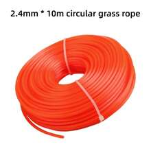 2.4mm Lawn Mower Cutting Rope, 10m Round Rope Lawn Mower Line, Brush Cutter Weeding Line, Efficient Lawn Care, Garden Tools, Wear-Resistant Lawn Mower Accessories, Round Rope Lawn Mower Line For Electric Lawn Mowers And Brush Cutters - 2.4mm*10m - View 9