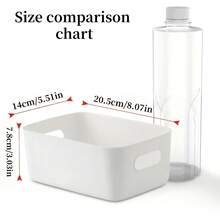 6pcs White Tool Storage Box, Suitable For Home Use, For Sorting Screws, Wrenches And Hardware Accessories, Car Parts Organizer Toolbox, Portable Divided Storage Box - White - View 3