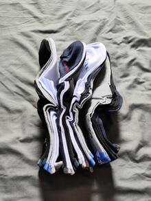 Kit 12 Pairs Of Men's Socks, Good Quality, Great, Long Shaft - 彩色 - 查看 6