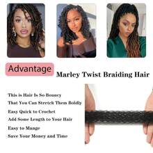 Blended Hair Extensions - S350A/60 - View 2