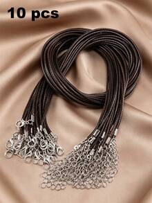 10/50/100pcs Multi-Color Multi-Layer Cord Necklace, Retro Punk Jewelry Necklace - Necklace Cord - View 46