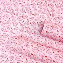 10/20/25/50 Hojas de Papel de Seda con Patrón de Corazón Rosa, Adecuado para Manualidades DIY, Regalos de Fiesta, Envoltura de Ramos, Empaque de Ropa y Decoración de Regalos de Cumpleaños - Estilo 1 - Ver 1