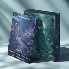 YFOPEN Forest Magic Oracle Cards, Daily Reflection, Insight And Energy Awareness, Suitable For Beginners And Professionals, Game Cards, 5.5X10CM/2.16X3.94in Portable Size. - Multicolor - View 12