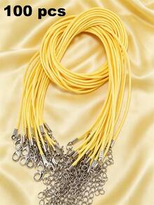 10/50/100pcs Multi-Color Multi-Layer Cord Necklace, Retro Punk Jewelry Necklace - Necklace Cord - View 19