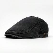 1pc Unisex Versatile Beret, Vintage Street Newsboy Cap, Suitable For Outdoor Travel, Daily Wear, Fishing, Hiking And More Occasions, Perfect Holiday Gift, All-Season Travel Accessory And Casual Hat Style - Multicolor - View 14