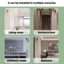 1PC/2pcs Camera Wall-Mounted Shelf, Camera Mounting Bracket Without Drilling Holes, Surveillance Bracket, Home Outdoor Wall-Mounted Shelf Support, Bracket For Indoor And Outdoor Cameras, Suitable For Multiple Scenarios - A - View 9