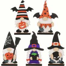 1pc Halloween Old Man Figurine, Halloween Tabletop Centerpiece Decoration, Used For Home Indoor Holiday Party Decor, Halloween Tabletop Ornament, Christmas Decoration Figurine - View 1