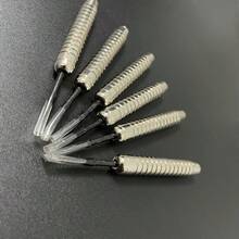 Easytoday 新款 6 件組飛鏢針頭,新花紋,運動與娛樂飛鏢配件 - 銀色 - 查看 2