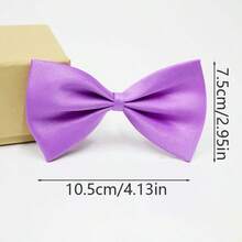 Fashionable Adjustable Pet Bowtie Collar - Durable Polyester Material, Suitable For Small To Large Dogs And Cats - Multicolor - View 12