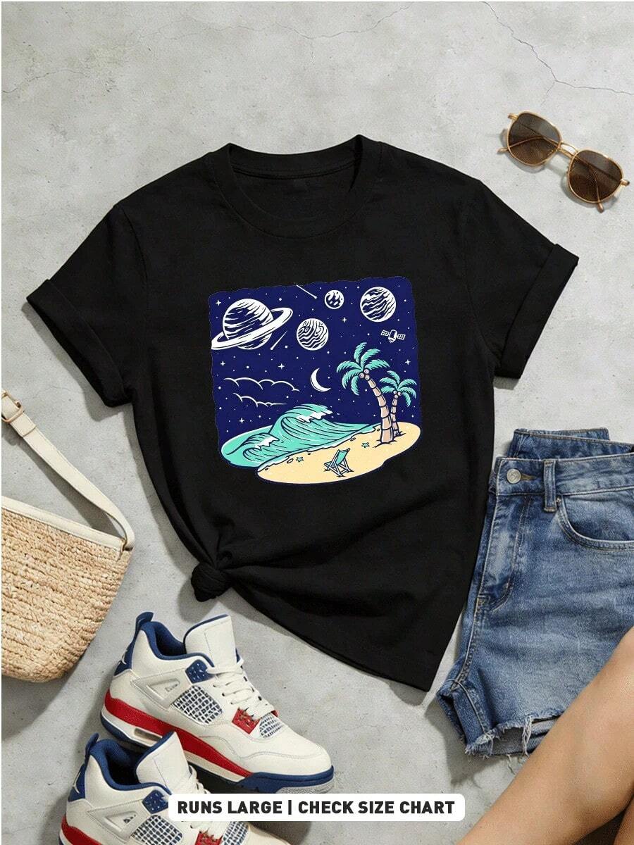 Men T-Shirts - Black - View 1