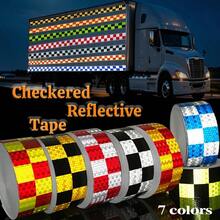 5cm*3 Meters High Visibility Reflective Tape Reflective Indicator Sign Sticker Suitable For Various Scenarios - Multicolor - View 3
