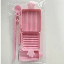4pcs Cute Pink Cat Paw Shaped Sorting Tool Set, Including Sorting Tray, Storage Box And Tweezers. Suitable For Children And Adults DIY Use, Applicable To Bead Assembly, Jewelry Making And Bead Decoration Organization Kit. - Multicolor - View 14