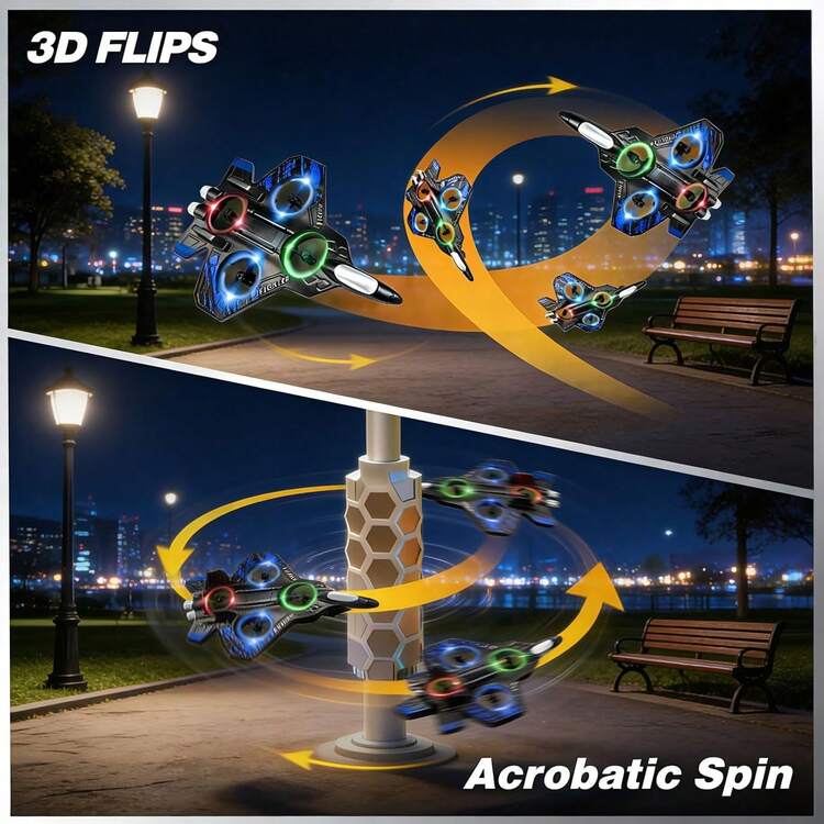 Kids Remote Control Airplanes & Jets - Robin Blue - View 4
