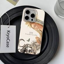 [24h Shipping From DE/FR/ES]Apple 11-17 Phone Case: Virgin Mary Prayer Print And Mystic Symbols With Matte UV Printing, Soft Case, 360-Degree Full Protection, Modern And Versatile, Comfortable Grip, Compatible With IPhone 17 Pro Max/XR/XS 16/15/14/13/12/11/8 Plus And Other Series. Cute Phone Cover, Ideal Gift For Friends, Holiday Gift. - 1 Piece Of Picture Color - View 8
