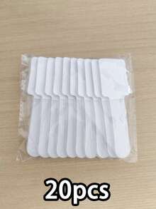 20入自黏式理線夾，自黏式數據線管理夾，桌上型電腦理線帶，電線固定束帶，桌面牆面理線束帶，黑白兩色可選 - 多色 - 查看 8