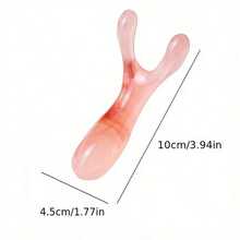 1 buah Resin 5-Cakar Alat Pijat Gua Sha Hidung Sisir Wajah Tongkat Pengikis Tulang - A - View 3