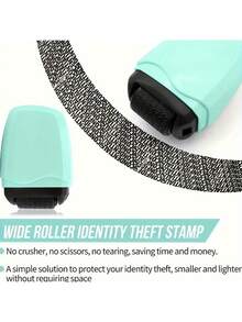 1pc Privacy Protection Multi-Function Leak-Proof Rolling Seal Tape, Suitable For Documents, Bills, Financial Information, One Roll For Secure Sealing - Multicolor - View 4