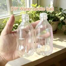1PC New Soft TPR Mineral Water Bottle Hollow Ball Skin DIY Handmade Squeeze Toy, Soft Touch And Slow Rebound Properties, Easy To Knead, Can Relieve Tension And Anxiety, Suitable For Classroom-Office-Back To School Gift-Boys And Girls Toy. Squishy - Multicolor - View 10