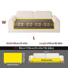 1 buah Sarung Sofa Jacquard Boho, Anti Hewan Peliharaan, Anti Gores, Ramah Kulit, Dapat Dicuci - MultiWarna - View 12