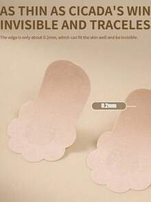 Seamless Invisible Breast Lift Tape, Non-Woven Fabric Anti-Sagging Push-Up Pads, Suitable For Large And Plus Size Women, Sexy Anti-Glare Anti-Embarrassment, Covers And Prevents Prominence, Enhances Breast Lift Effect - Thick style - View 11