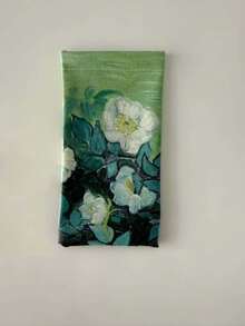 1個或2個 Alphonse Maria Mucha 藝術圖案眼鏡收納袋 (1個) - 防水PU皮革便攜時尚眼鏡收納袋，極簡保護盒，男女通用學生眼鏡配件，磁吸式旅行時尚眼鏡/閱讀眼鏡收納袋 - 彩色 - 查看 14